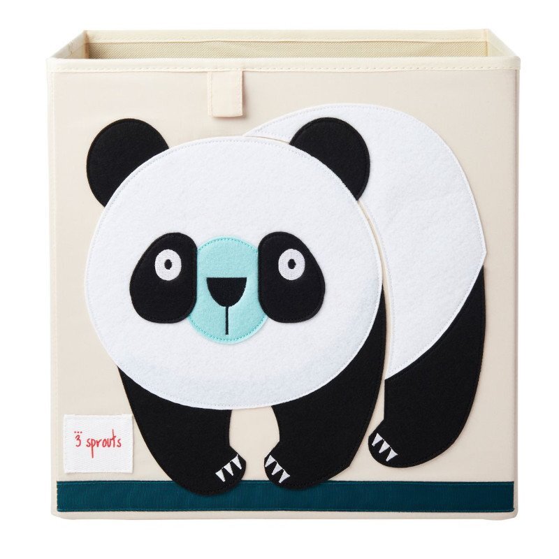 3 Sprouts Cutie de depozitare Panda