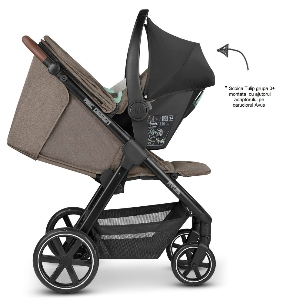 ABC DESIGN Adaptor Avus pentru scaun auto Tulip MaxiCosi Cybex Joie BeSafe