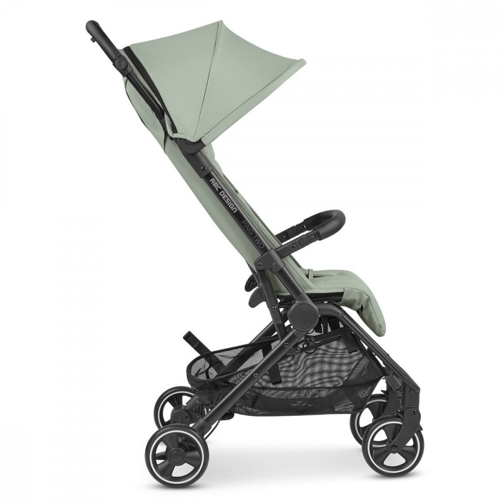 ABC DESIGN Carucior sport pentru copii Ping 3 Travel Pine cadru din aluminiu suspensii compact potrivit pentru avion geanta de transport inclusa greutate admisa 22 kg