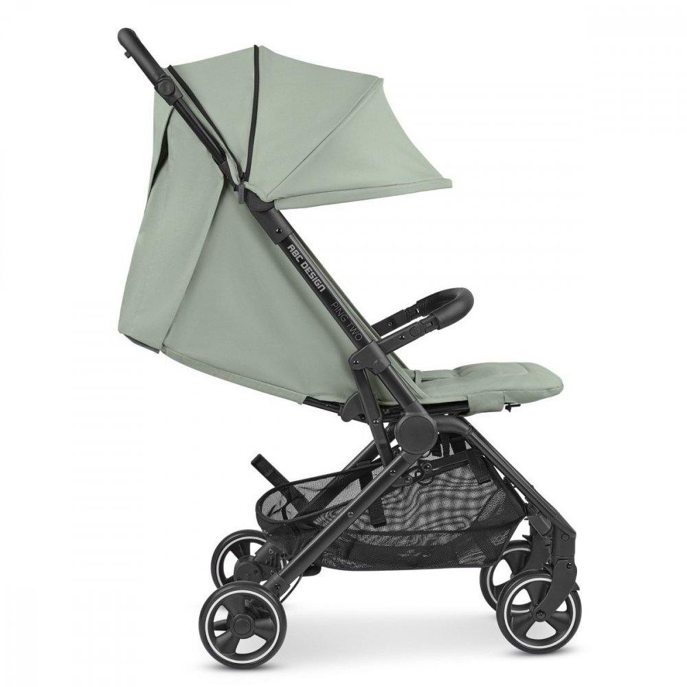 ABC DESIGN Carucior sport pentru copii Ping 3 Travel Pine cadru din aluminiu suspensii compact potrivit pentru avion geanta de transport inclusa greutate admisa 22 kg