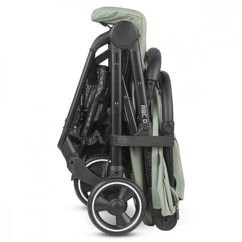 ABC DESIGN Carucior sport pentru copii Ping 3 Travel Pine cadru din aluminiu suspensii compact potrivit pentru avion geanta de transport inclusa greutate admisa 22 kg