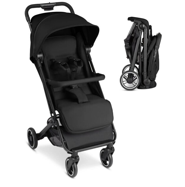 ABC DESIGN Carucior sport pentru copii S One Circle Black suport reglabil pentru picioare pliere compacta greutate admisa 22 kg
