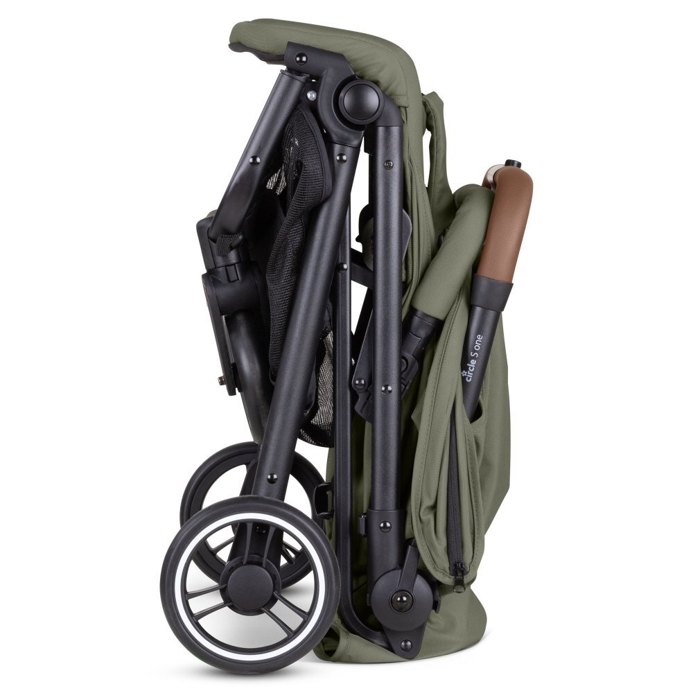 ABC DESIGN Carucior sport pentru copii S One Circle Verde suport reglabil pentru picioare pliere compacta greutate admisa 22 kg