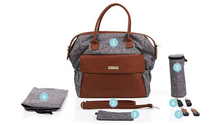 ABC DESIGN Geanta Jetset Graphite Grey 2018