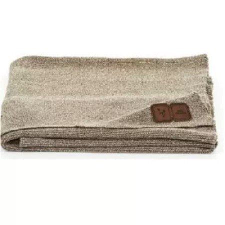 ABC DESIGN Paturica tricotata din bumbac pentru copii Brown