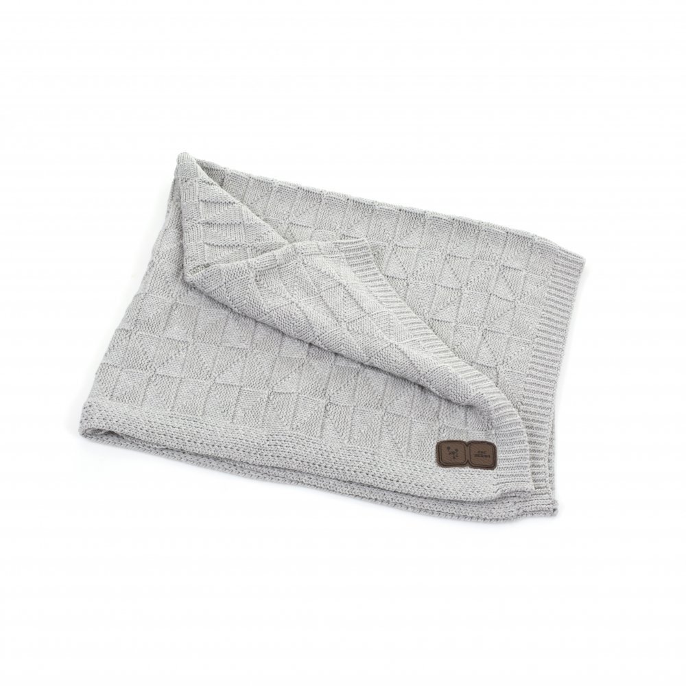 ABC DESIGN Paturica tricotata Grey