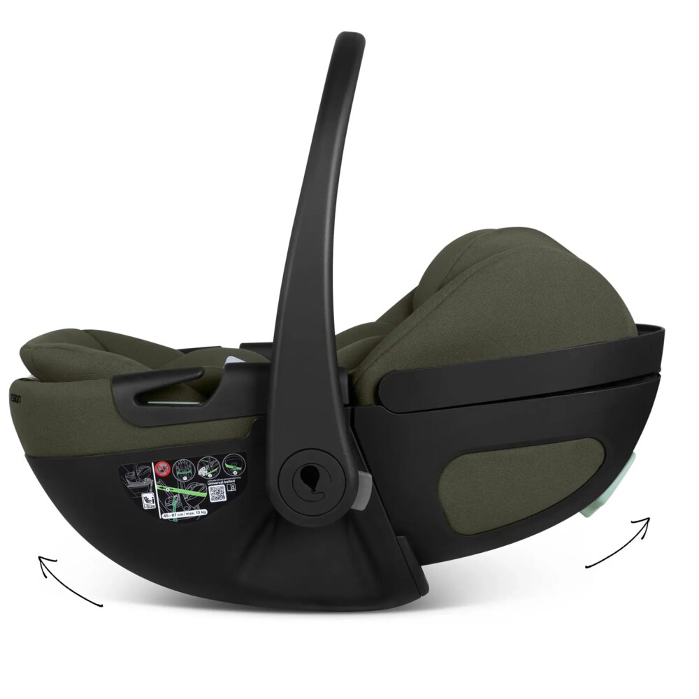 ABC DESIGN Scaun auto Calla i-Size 40-87cm 0-13 kg cu functie de reclinare Olive