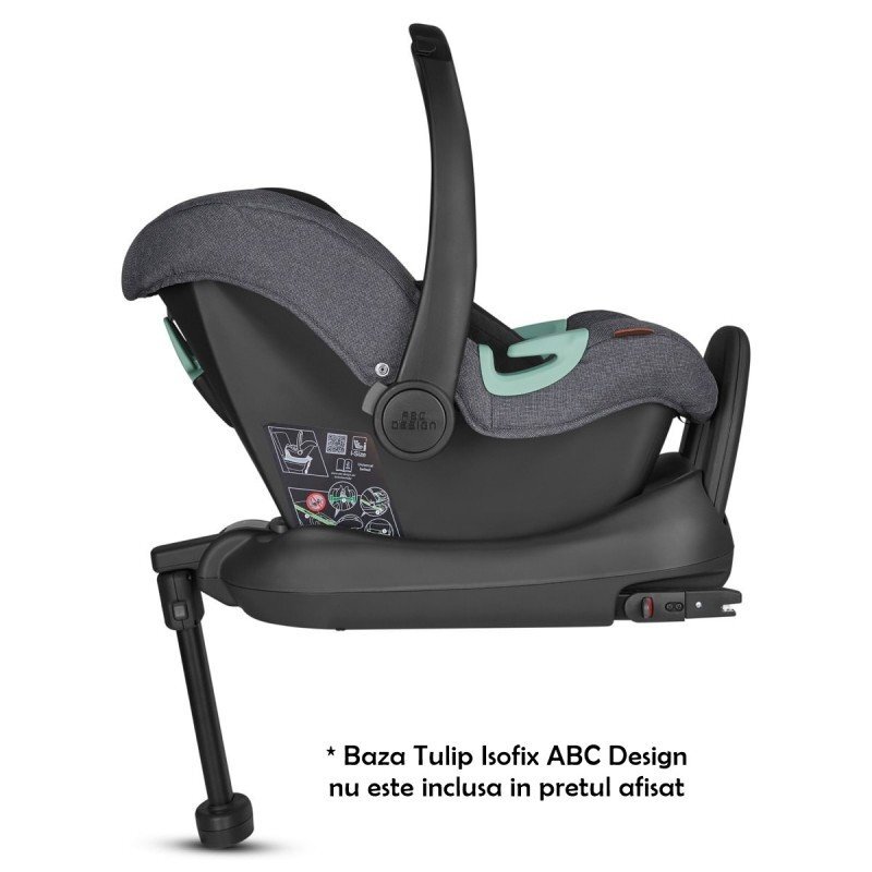 ABC DESIGN Scaun auto Tulip i-Size 0-13 kg Asphalt Diamond