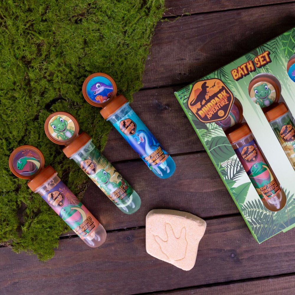Accentra Set gel de dus pentru copii DinoPark Adventure 90ml