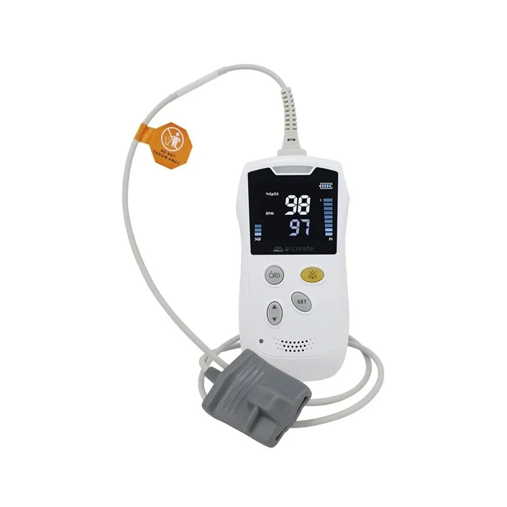 Accurate Pulsoximetru portabil HS10A senzor neonatal senzor pediatric senzor adulti