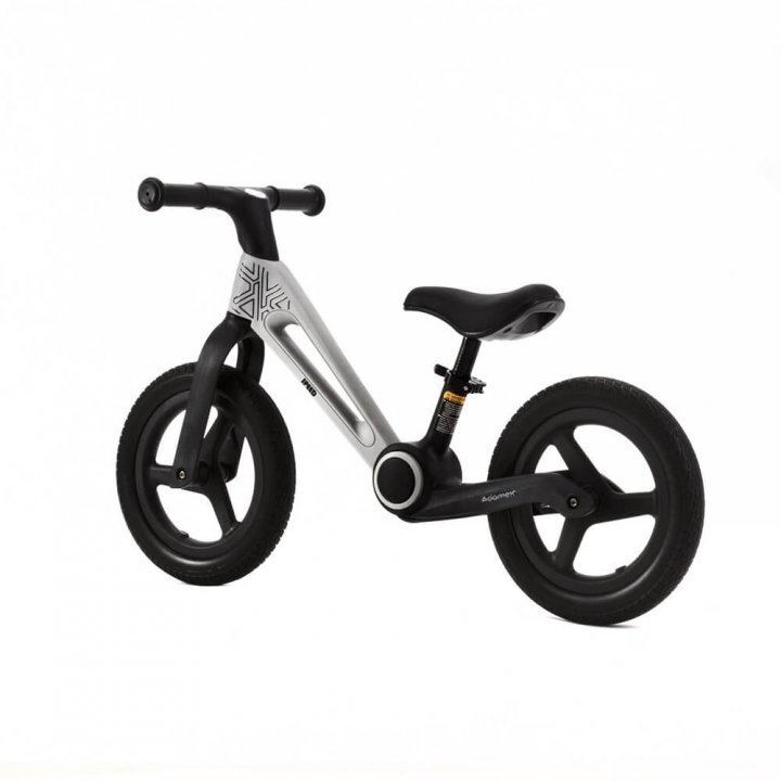 Adamex Bicicleta de echilibru pentru copii Speed M8 pliabila fara pedale cu Saua reglabila si manere confortabile 2-5 ani pana la 35 kg Grey Fox
