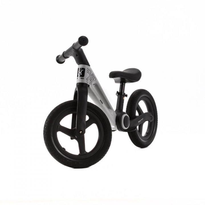 Adamex Bicicleta de echilibru pentru copii Speed M8 pliabila fara pedale cu Saua reglabila si manere confortabile 2-5 ani pana la 35 kg Grey Fox