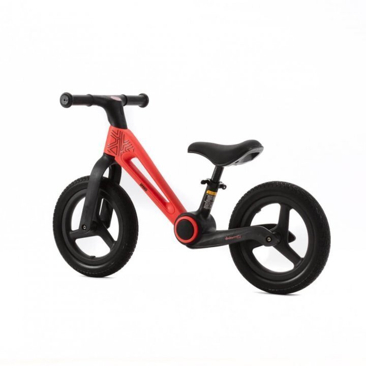 Adamex Bicicleta de echilibru pentru copii Speed M8 pliabila fara pedale cu Saua reglabila si manere confortabile 2-5 ani pana la 35 kg Jet Red