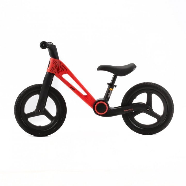 Adamex Bicicleta de echilibru pentru copii Speed M8 pliabila fara pedale cu Saua reglabila si manere confortabile 2-5 ani pana la 35 kg Jet Red
