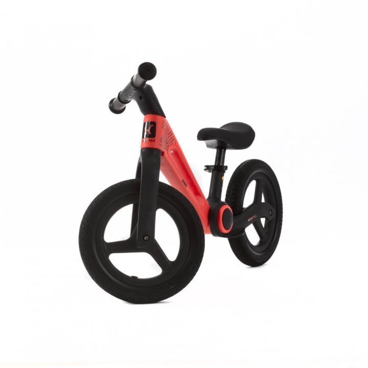 Adamex Bicicleta de echilibru pentru copii Speed M8 pliabila fara pedale cu Saua reglabila si manere confortabile 2-5 ani pana la 35 kg Jet Red