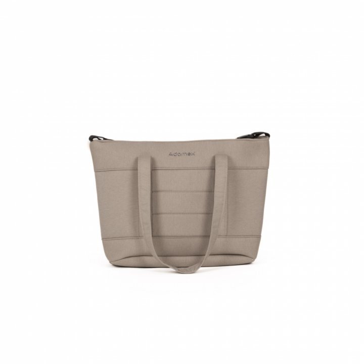 Adamex Carucior 2 in 1 pentru copii Nova premium doua piese distincte suspensii maner reglabil roti mari anti-pana greutate maxim admisa 22 kg accesorii incluse Cappuccino