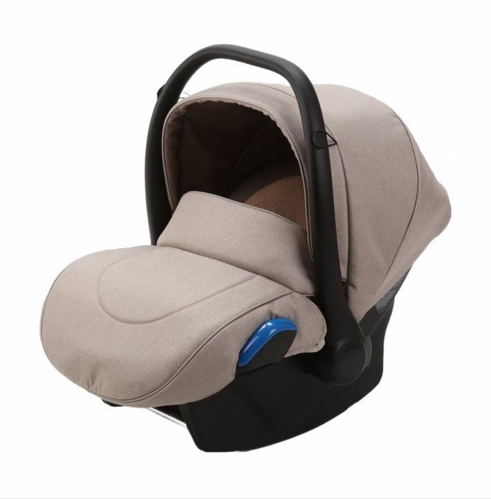 Adamex Carucior 3 in 1 Monaco Linen EcoLeather CR246 Sand Brown scoica testata ADAC suspensii maner reglabil suport reglabil pentru picioare accesorii incluse
