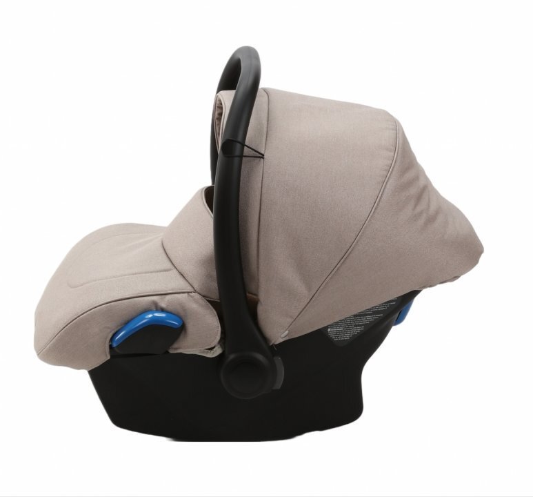 Adamex Carucior 3 in 1 Monaco Linen EcoLeather CR246 Sand Brown scoica testata ADAC suspensii maner reglabil suport reglabil pentru picioare accesorii incluse
