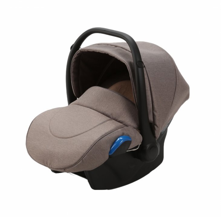 Adamex Carucior 3 in 1 Monaco Linen EcoLeather PS15 Brown Sugar scoica testata ADAC suspensii maner reglabil suport reglabil pentru picioare accesorii incluse