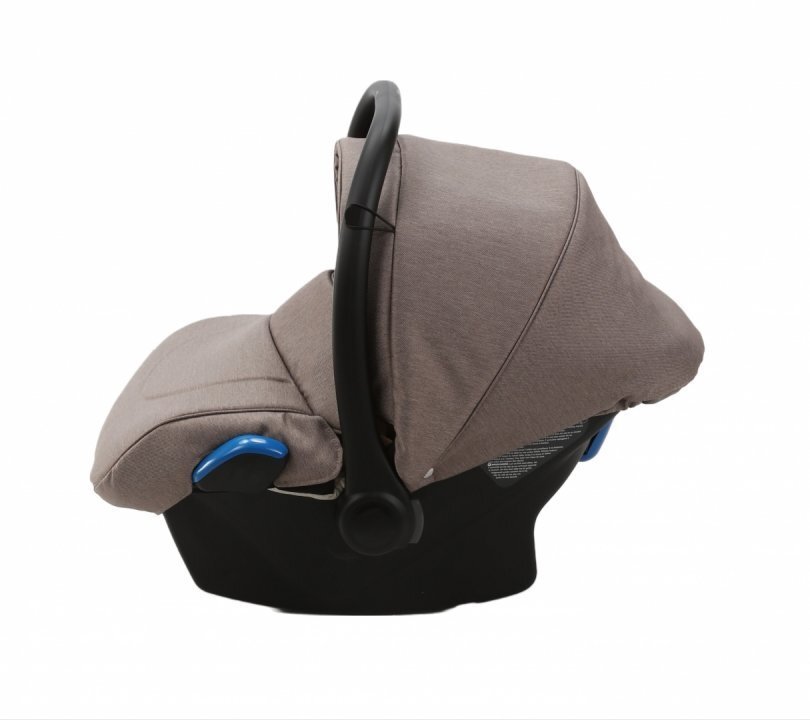 Adamex Carucior 3 in 1 Monaco Linen EcoLeather PS15 Brown Sugar scoica testata ADAC suspensii maner reglabil suport reglabil pentru picioare accesorii incluse