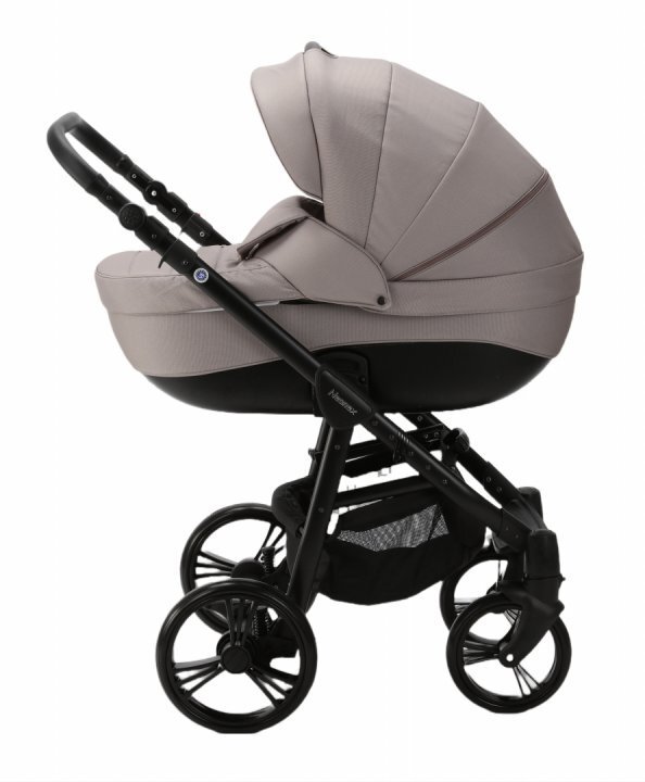 Adamex Carucior 3 in 1 Neonex TK72C Ferrara Beige scaun auto iSize spatar reglabil pana la orizontala landou cu spatar reglabil suspensii accesorii incluse