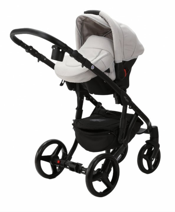 Adamex Carucior 3 in 1 pentru copii Barletta LinenEcoleather PS27 Atacama Sand cu copertina reglabila manere de transport spatar reglabil omologat R129