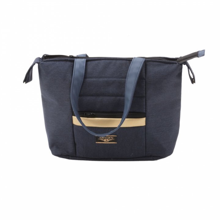 Adamex Carucior 3 in 1 Rimini Alu tip Collection Linen EcoLeather RY95 Blue Gold cu scaun auto iSize parte sport reglabila pana la orizontala landou cu suport de cap reglabil accesorii incluse