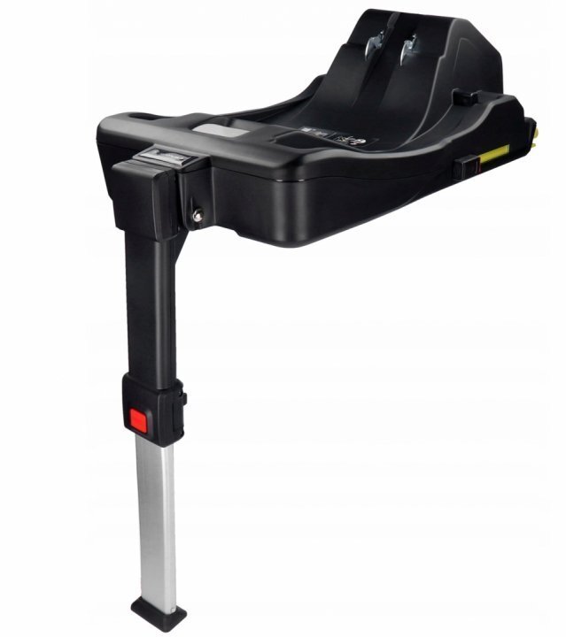 Adamex Carucior 4 in 1 Olivia cu baza Isofix Linen EcoLeather BR260 Grey Fox landou cu suport de cap reglabil pe inaltime parte sport reglabila pana la orizontala suspensii SAS