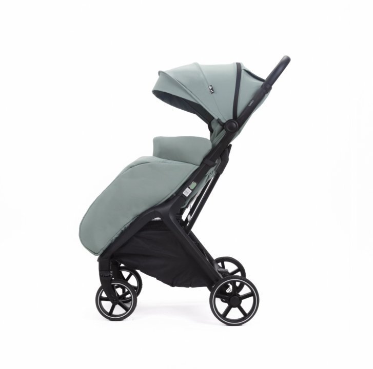 Adamex Carucior sport pentru copii Bello Mint tip troller pliere automata copertina XXL pana la 22 kg 6 luni+