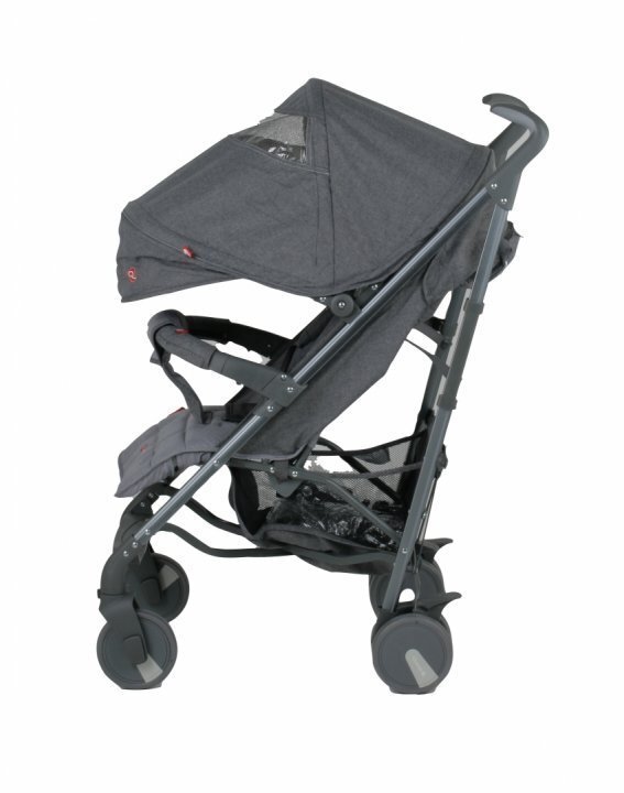 Adamex Carucior sport pentru copii Quatro Evo Gri 6-36 luni cadru din aluminiu