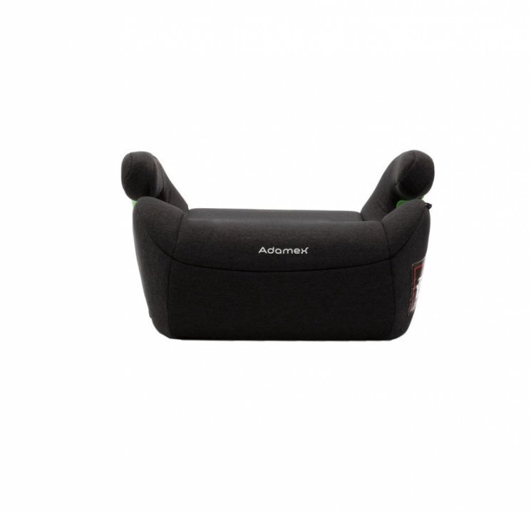 Adamex Inaltator auto pentru copii Bass omologat R129 i-Size cu bare isofix reglabile si spuma moale 125-150 cm sau 22-36 kg Graphite