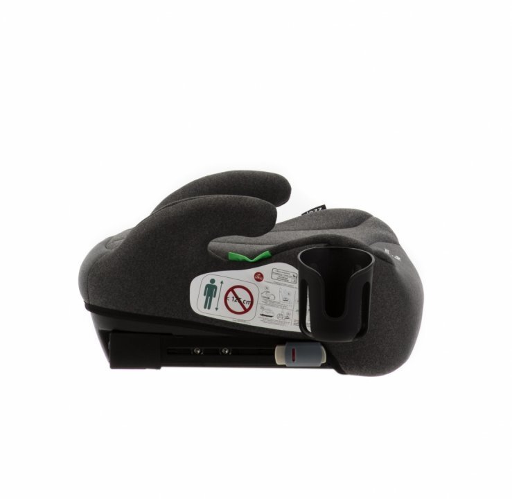 Adamex Inaltator auto pentru copii isofix Jazz omologat R129 i-Size bare isofix reglabile suport pahar husa detasabila 125-150 cm sau 22-36 kg Gri