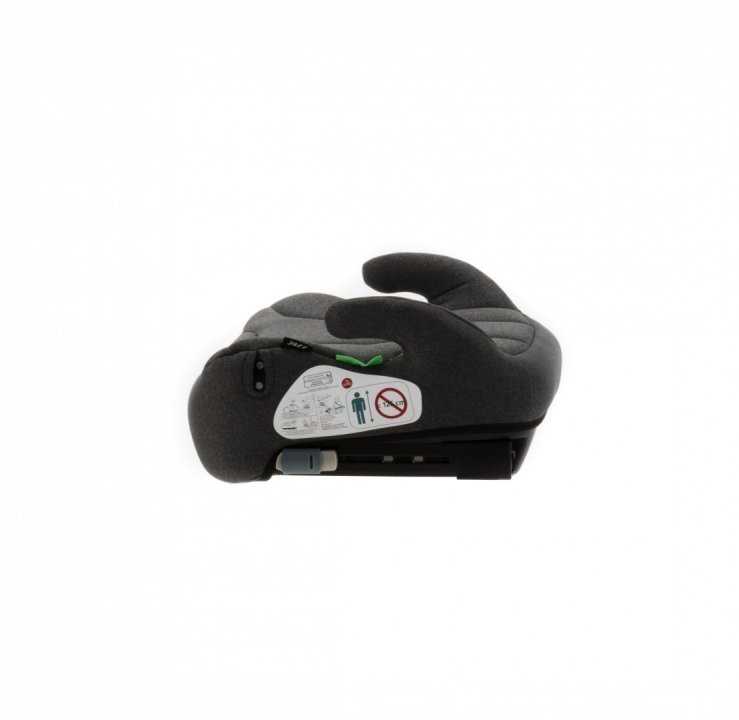 Adamex Inaltator auto pentru copii isofix Jazz omologat R129 i-Size bare isofix reglabile suport pahar husa detasabila 125-150 cm sau 22-36 kg Gri