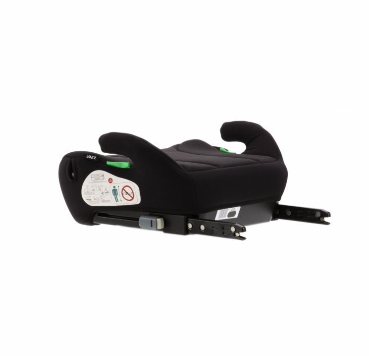 Adamex Inaltator auto pentru copii isofix Jazz omologat R129 i-Size bare isofix reglabile suport pahar husa detasabila 125-150 cm sau 22-36 kg Negru