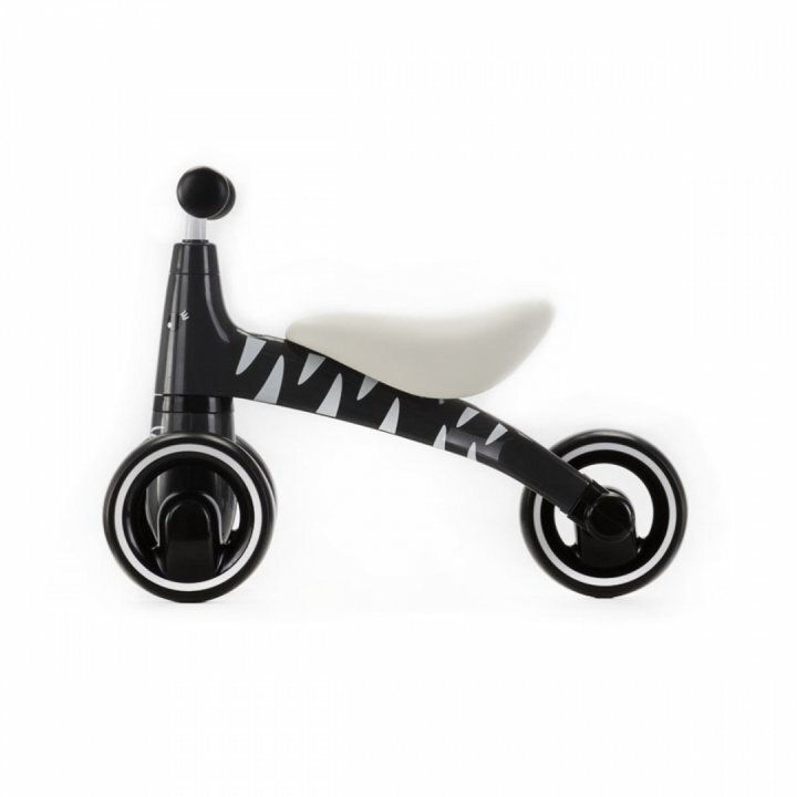 Adamex Tricicleta pentru copii Animals fara pedale cu 3 roti sistem de blocare a rotirii ghidonului testata EN71 pentru interior exterior sezut moale +12 luni Cat