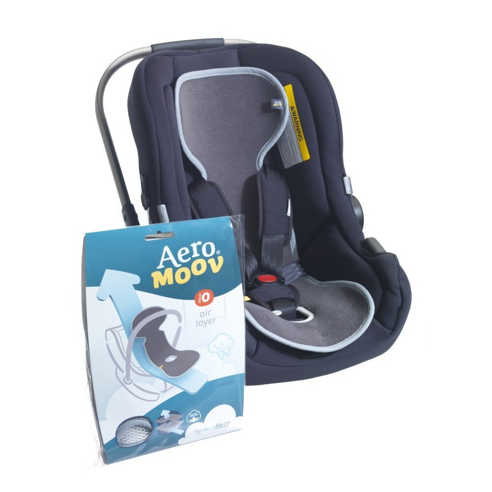 AeroSleep Protectie antitranspiratie scaun auto GR 0+ BBC Organic Anthracite