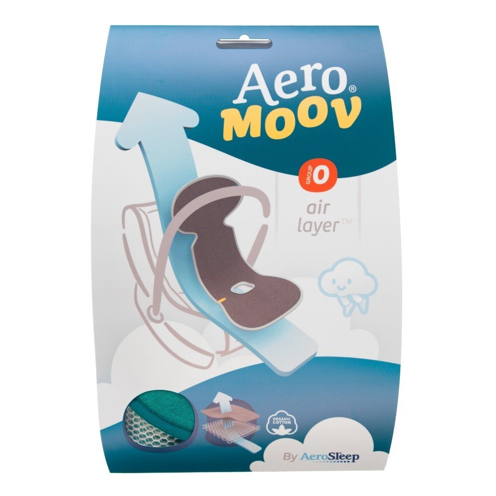 AeroSleep Protectie Antitranspiratie Scaun Auto GR 0+ BBC Organic Mint