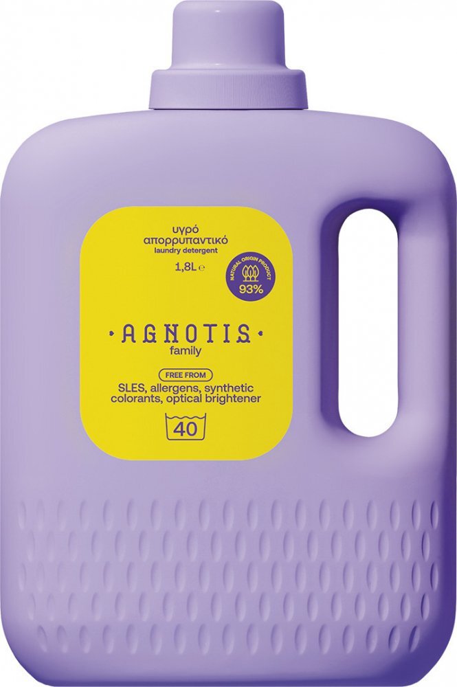 Agnotis Detergent hipoalergenic de rufe pentru intreaga familie 1800 ml