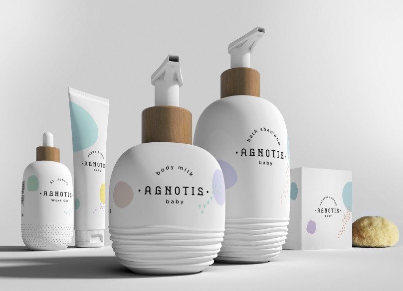 Agnotis Sampon si gel de dus hipoalergenic 2 in 1 pentru bebelusi si copii 400 ml