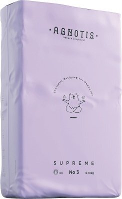 Agnotis Scutece hipoalergenice Supreme marimea nr. 3 6-10 kg 44 bucati