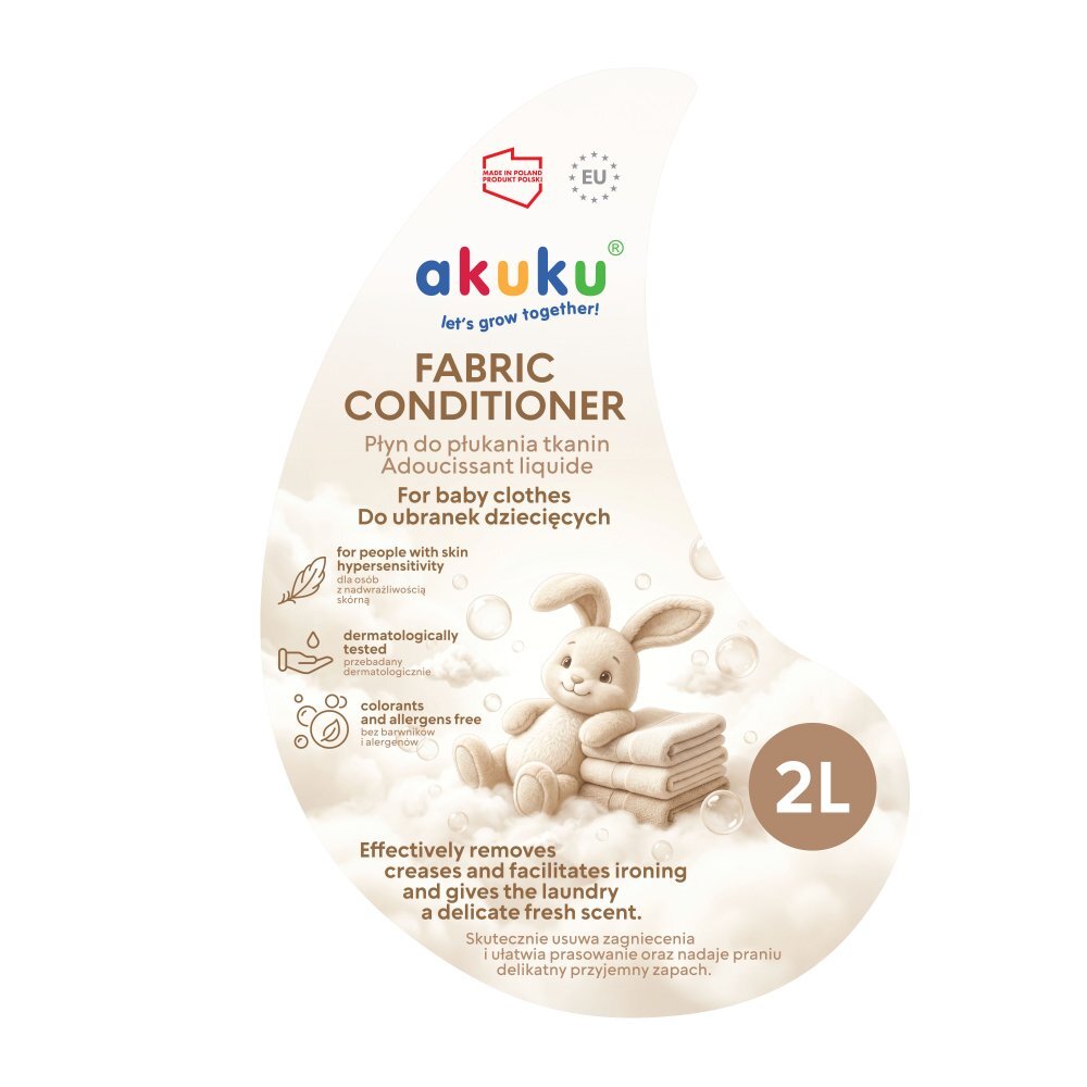 Akuku Balsam de rufe hipoalergenic pentru bebelusi 2Ltestat dermatologicrecomandat de la nasteremiros discret
