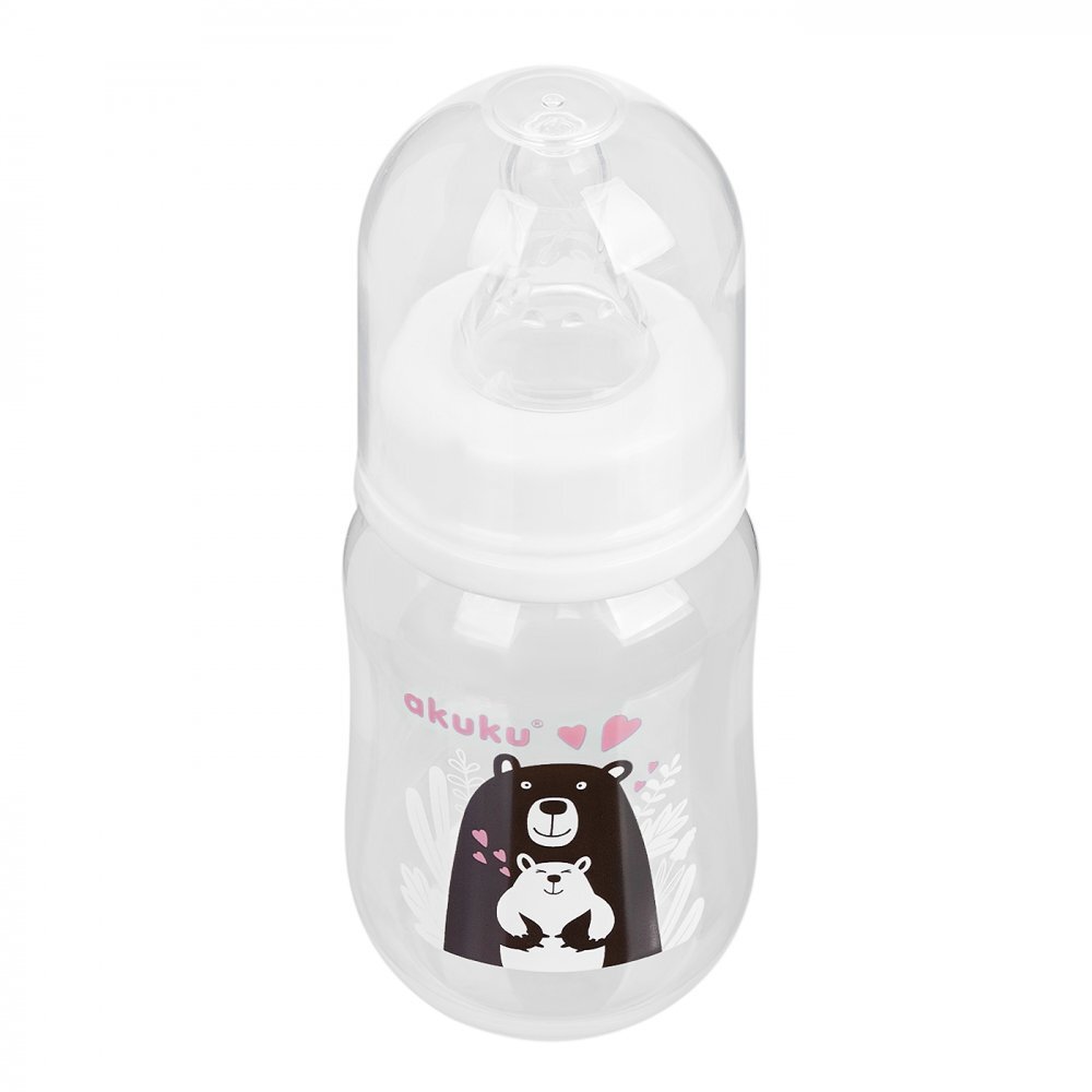 Akuku Biberon anticolici 125 ml Bear and Mom
