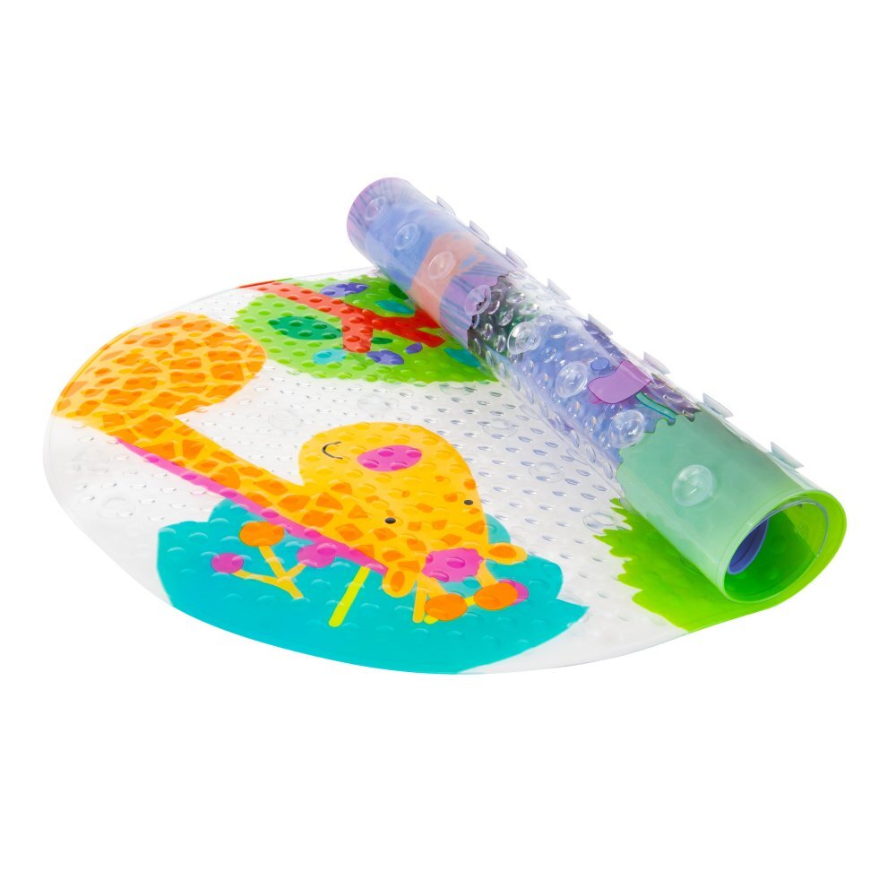 Akuku Covoras antiderapant pentru cadita Safari 69x39 cmfixare cu ventuzematerial PVCfara BPA
