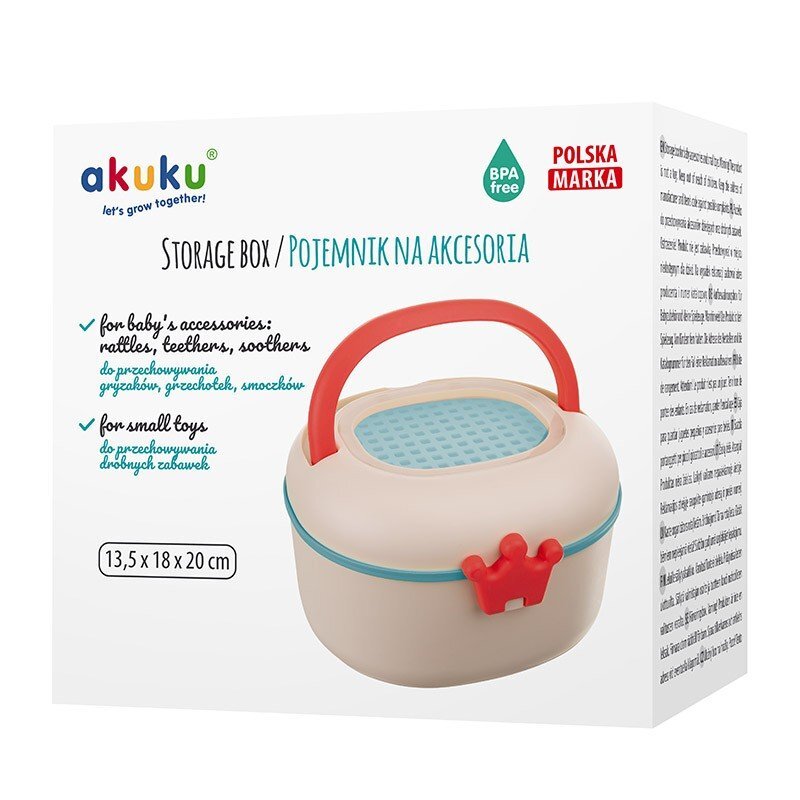 Akuku Cutiuta pentru depozitare suzetezornaitoarejucarii gingivale