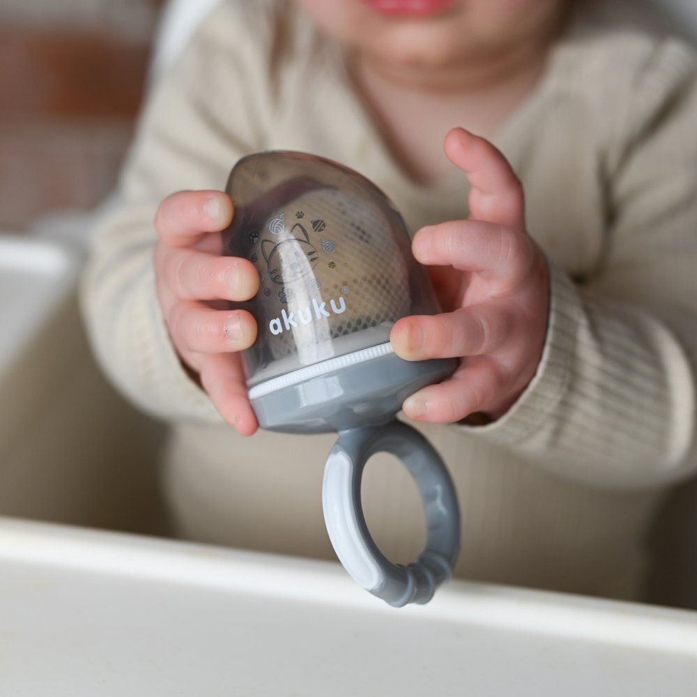 Akuku Dispozitiv de hranire Food Feeder pisica gri