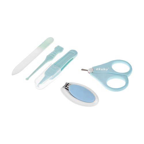 Akuku Kit de manichiura pentru bebelusi blue