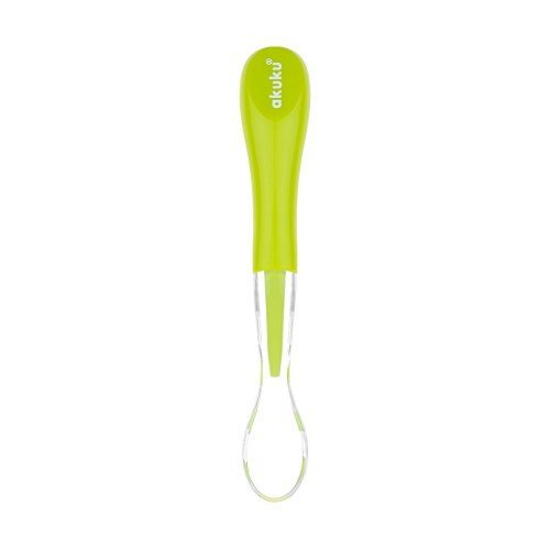 Akuku Lingurita de silicon pentru bebelusi Verdevarf moalemaner ergonomicfara BPA