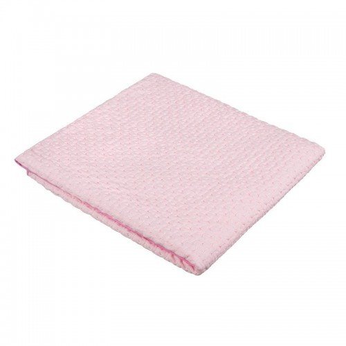 Akuku Paturica de vara pentru bebelusi din bumbac 80x90 cm Roz