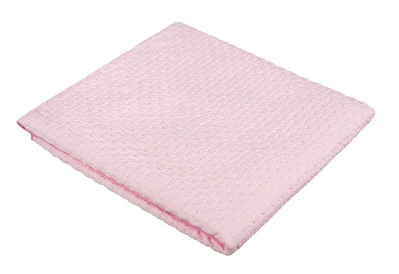 Akuku Paturica de vara pentru bebelusi din bumbac 80x90 cm Roz