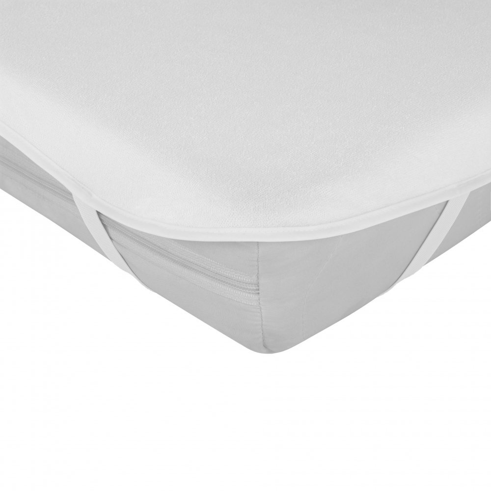 Akuku Protectie impermeabila pentru saltea 120x60 cm Albstrat exterior din bumbac moale